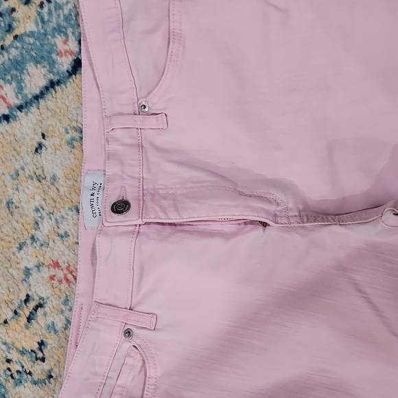 Crown & Ivy Pink Jean - Picture 4 of 7